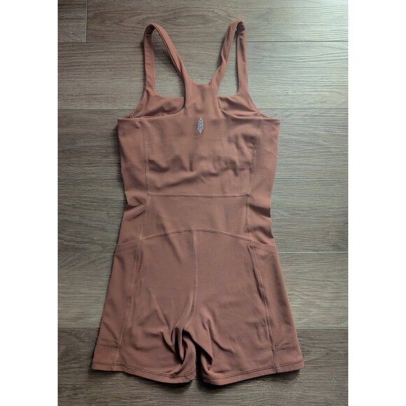 NEW Free People Movement | Never Better Runsie In Sequoia Brown - Picture 6 of 11